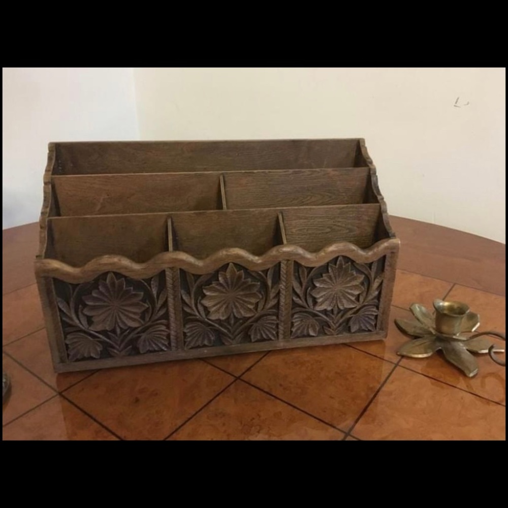 Vintage LERNER desk organizer